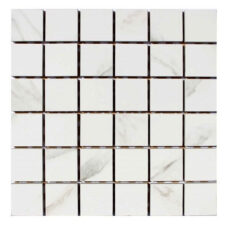ZHW4848M – Calacatta 2X2 POLISHED MOSAIC