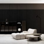 Walldi Hush 9 acoustic wall panel in Black Oak — product gallery