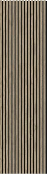 Walldi Hush 9 acoustic wall panel in Natural Walnut