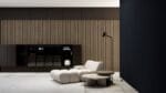 Walldi Hush 9 acoustic wall panel in Natural Walnut