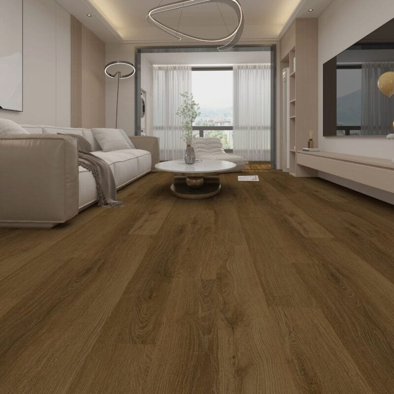 Serene Oak Avoflex 5.0 glue down luxury vinyl flooring gallery image 2