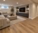 Finished luxury vinyl plank flooring project in Vaughan