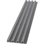 WPC Fluted Wall Panel FLORENCE GREY 110