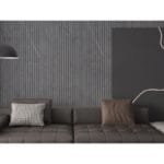WPC Fluted Wall Panel FLORENCE GREY 110 - Image 2