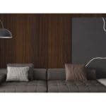 WPC Fluted Wall Panel OSLO WALNUT 032 - Image 2