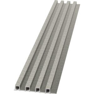 WPC Fluted Wall Panel PARIS GREY 079