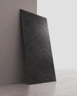 Graphite UV marble sheet wall panel design