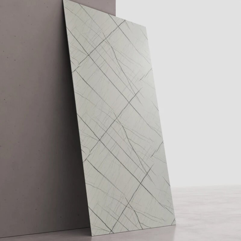 Glacier Vein UV marble sheet wall panel design