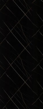 Sahara Noir UV marble sheet wall panel design
