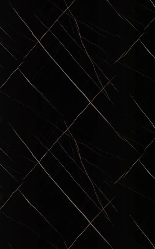 Sahara Noir UV marble sheet wall panel design
