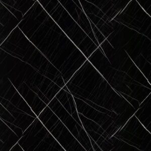 Midnight Noir UV marble sheet wall panel design