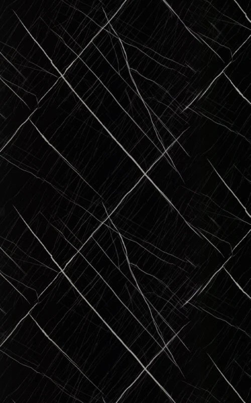 Midnight Noir UV marble sheet wall panel design