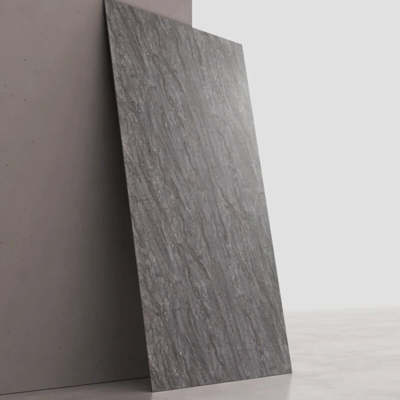 Grigio Bardiglio UV marble sheet wall panel design