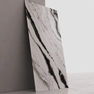 Panda UV marble sheet wall panel design