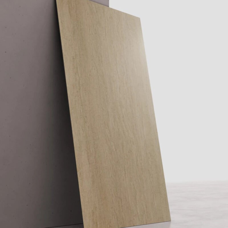 Travertino Navona UV marble sheet wall panel design