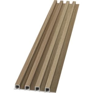 WPC Fluted Wall Panel DUBAI BROWN 046
