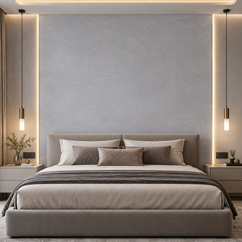 Threaded Slate UV marble sheet wall panel detail and room inspiration 1