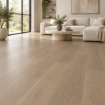 Guoya elysian Oak flooring in a living room — illustrative room visualization