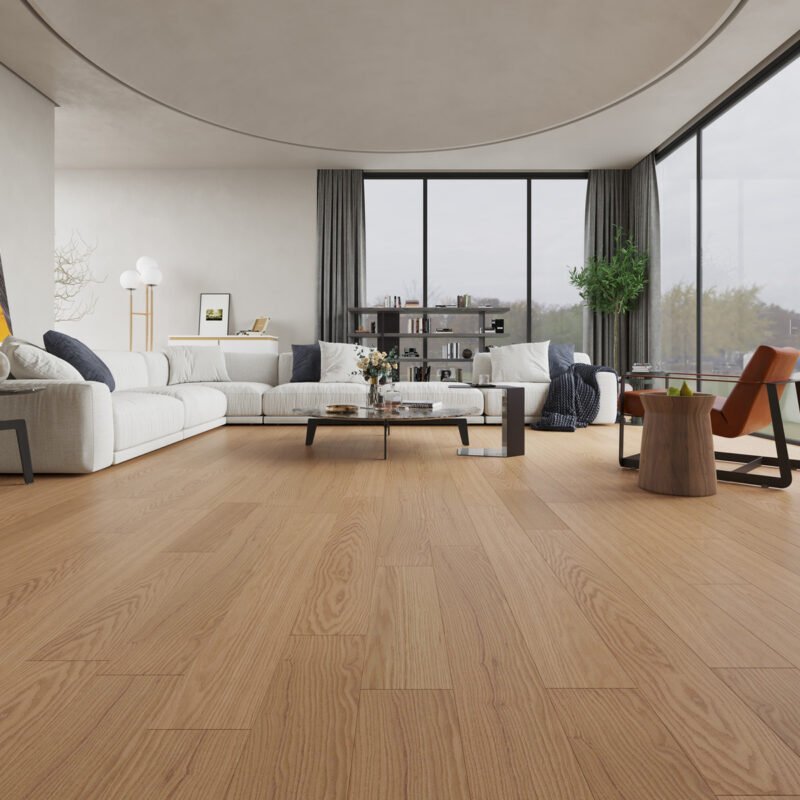 Weiss Amber 6 inch engineered hardwood room view