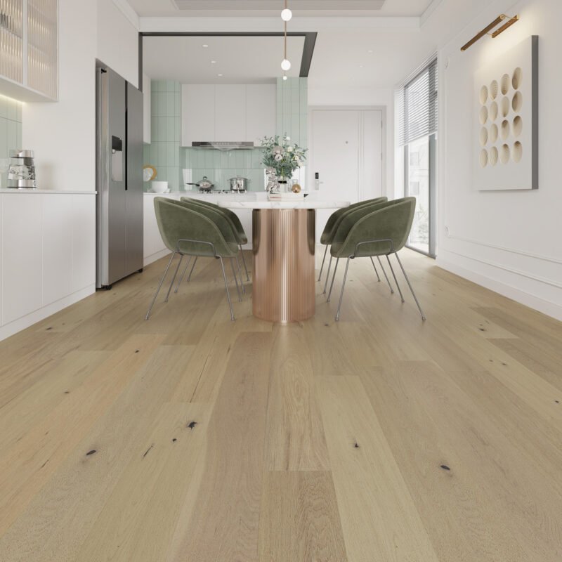 Weiss Fortino 6 inch engineered hardwood room view