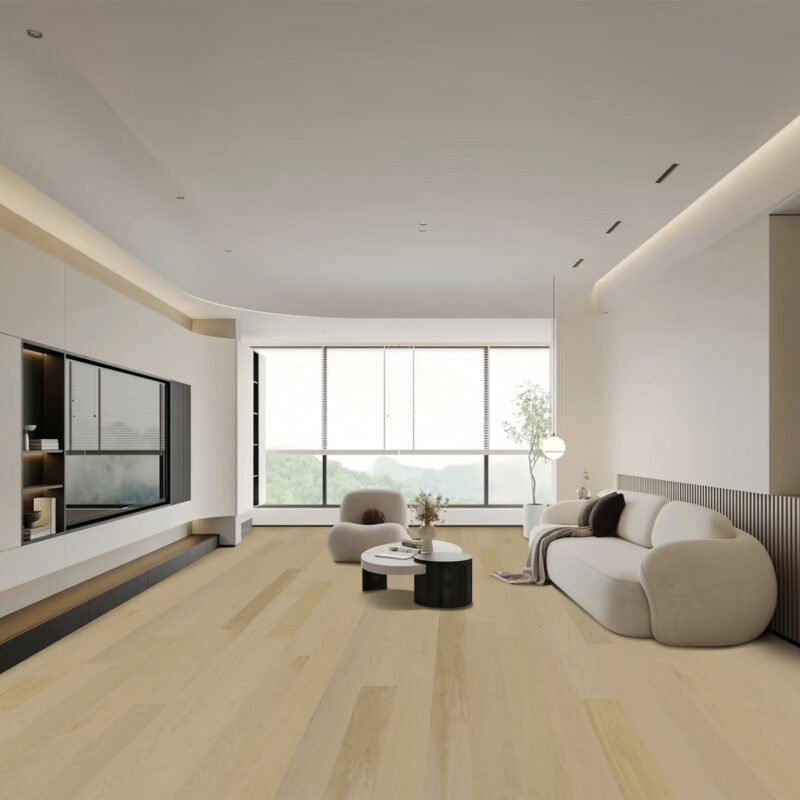 Weiss Original Maple 6 inch engineered hardwood room view