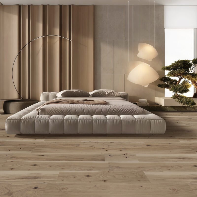 Weiss Pure Hickory 6 inch engineered hardwood room view