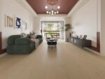 Weiss Sand 6 inch engineered hardwood room view