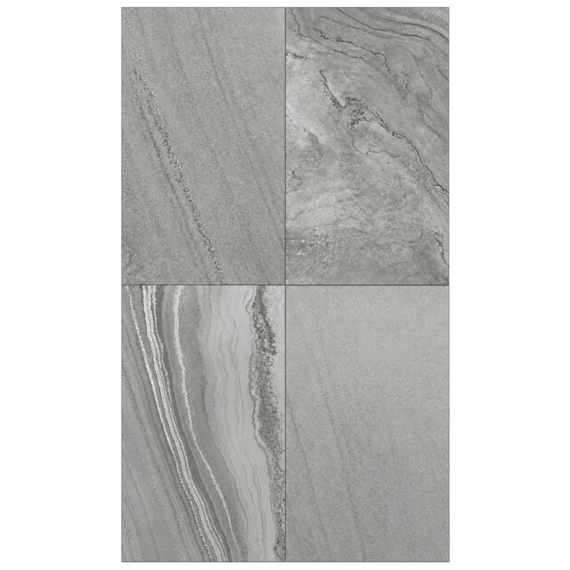Sahara Ivory Polished 12x24 porcelain tile